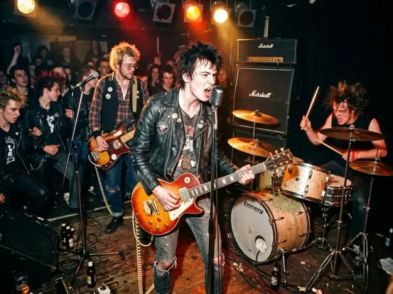 Punk rock i analiza brzmienia brytyjskiej sceny