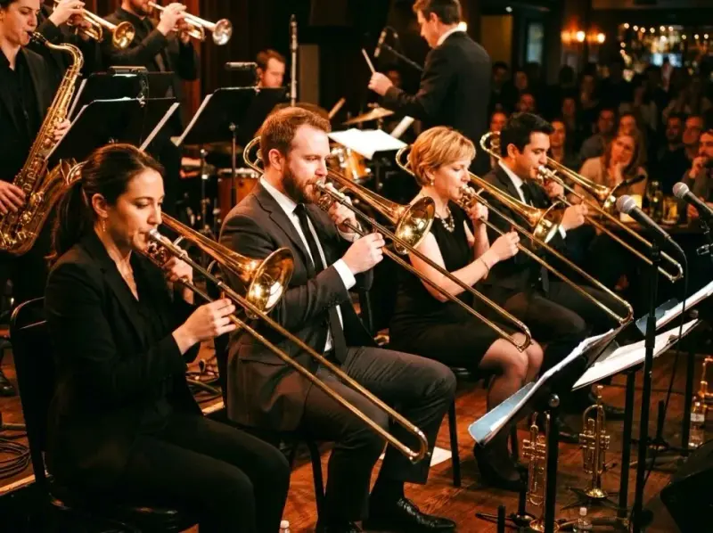 Puzon w big-bandzie: rola i technika gry