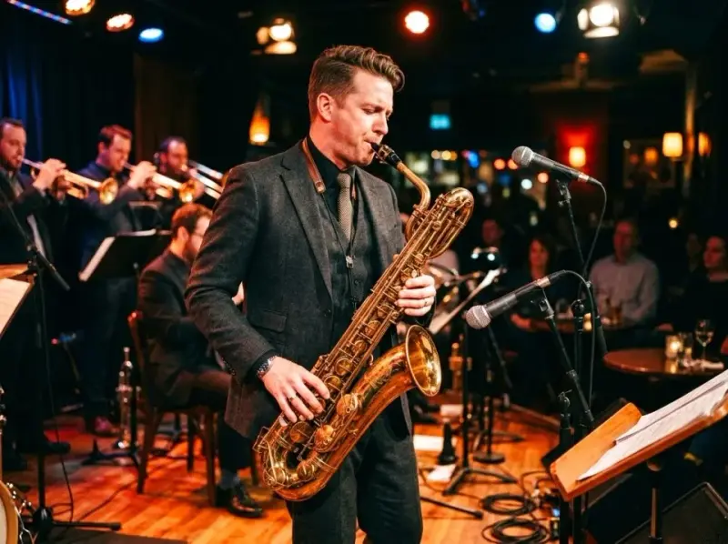 Saksofon barytonowy: jak buduje brzmienie sekcji?