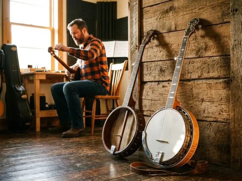 Banjo z rezonatorem czy open-back? Wybór brzmienia
