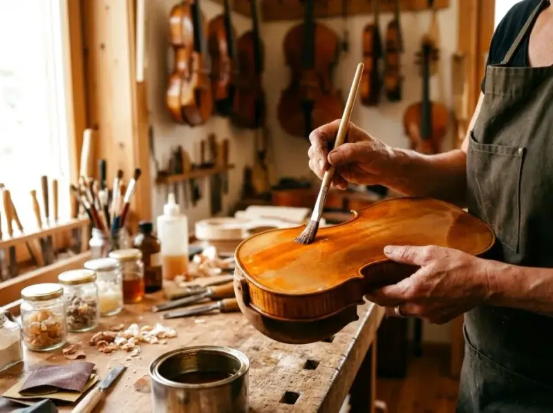 Jak lakier lutniczy wpływa na instrumenty strunowe?