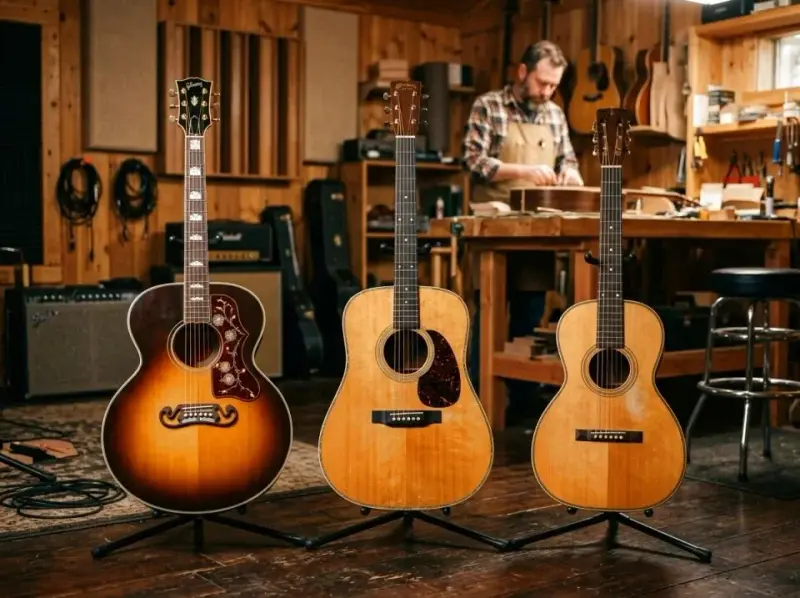 Kształty korpusów gitar akustycznych a brzmienie: Przewodnik po konstrukcji i tonach