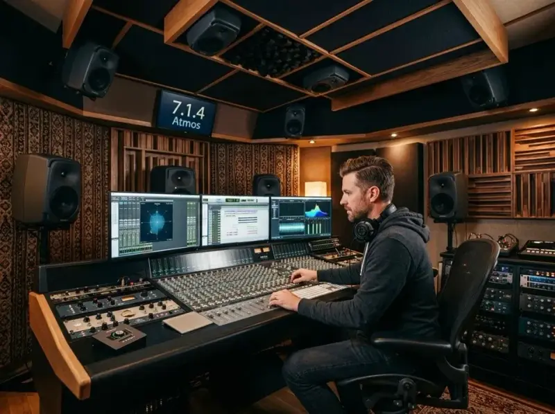 Dolby Atmos w DAW: miksowanie dźwięku obiektowego