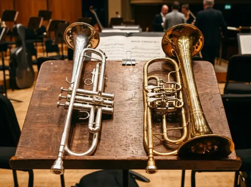 Wentyle tłokowe i obrotowe w instrumentach dętych