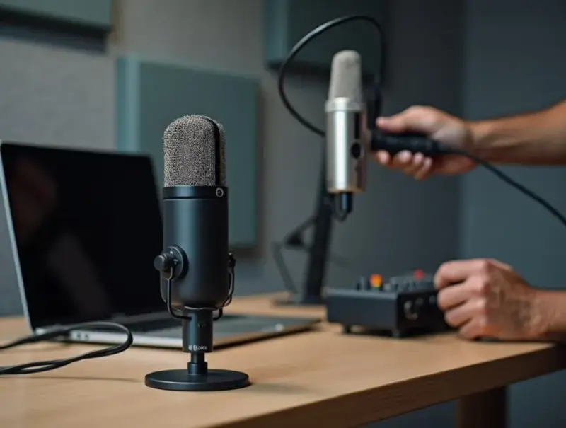 Mikrofon pojemnościowy USB vs XLR - który będzie lepszy do Twojego domowego studia nagrań?