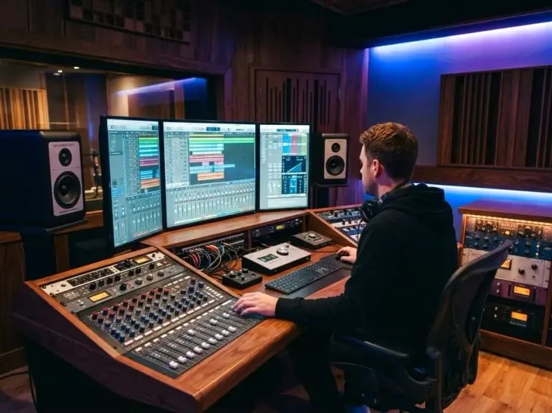 Programy DAW i wpływ silnika audio na miks