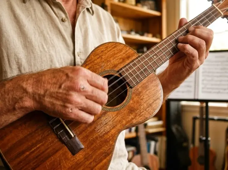 Struny do ukulele: fluorocarbon czy nylon? Porównanie