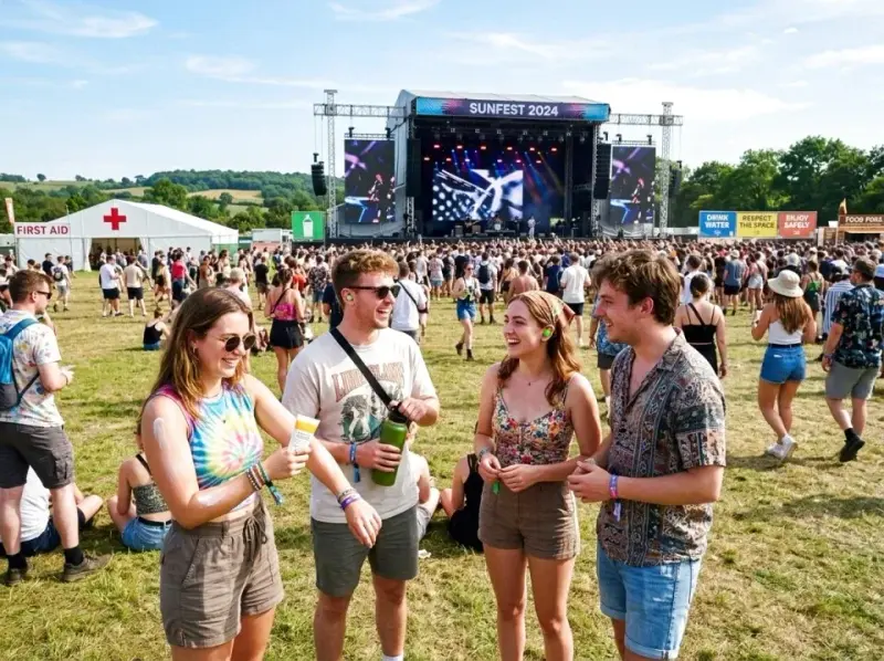 Festiwal muzyczny: zasady bezpieczeństwa