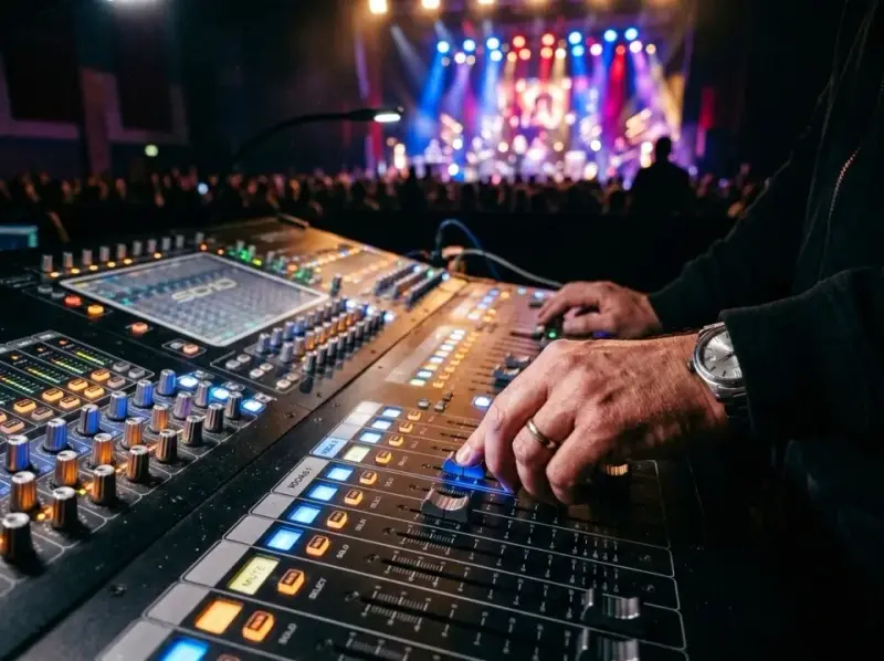 Miksery audio - routing sygnału i obsługa szyn Aux