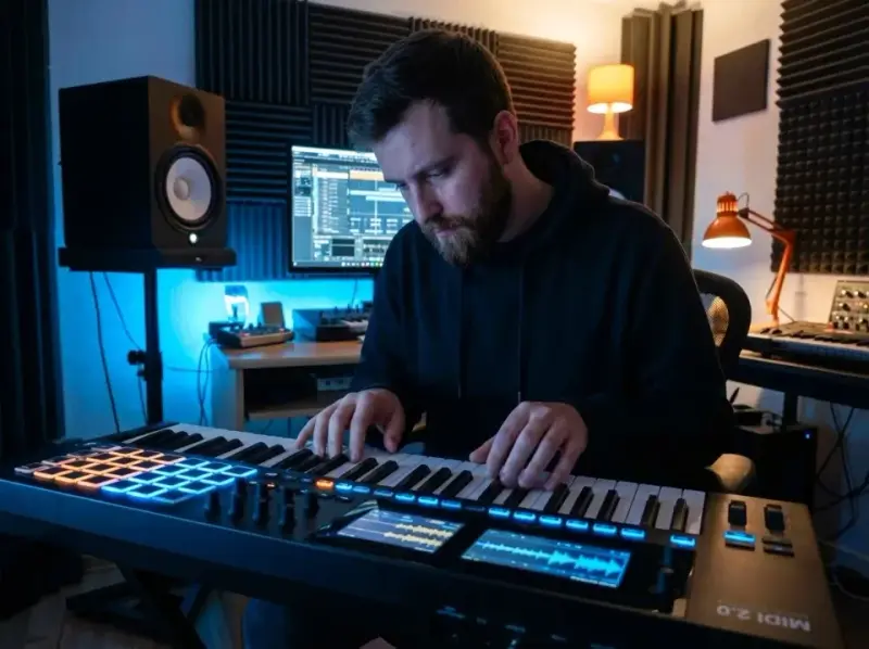 Klawiatury sterujące MIDI i standard MIDI 2.0 - poznaj zmiany