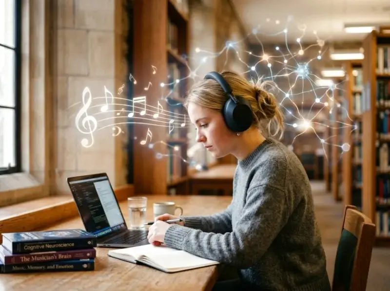 Pamięć robocza a muzyka: jak dźwięki wspierają procesy uczenia się