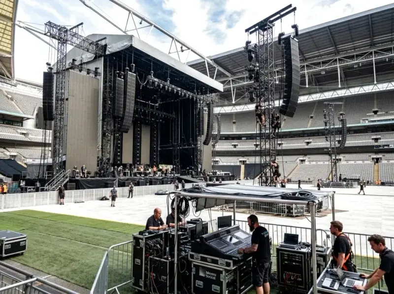 Planowanie systemów nagłośnieniowych na stadionach